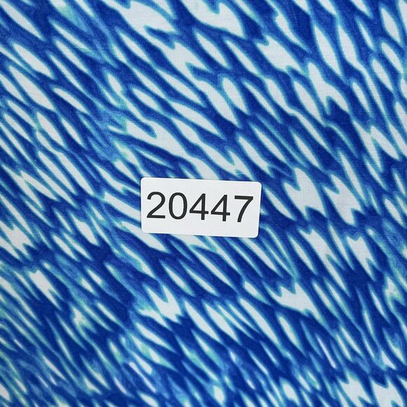 Athleta Dress Womens Small Blue Reef Print Dreamin Resort Coastal Vacay Casual - Picture 13 of 13